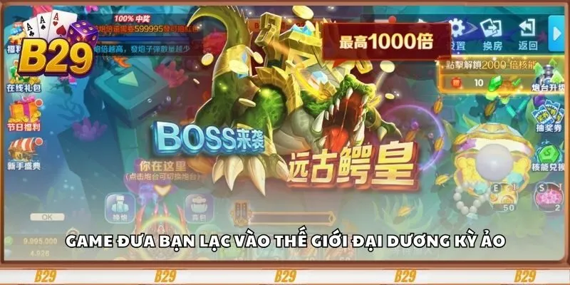 Bắn Cá Thần Tài B29 Và Bí Kíp Hốt 1 Tỷ Xu Chỉ 1 Giờ 2 Game đưa bạn lạc vào thế giới đại dương kỳ ảo